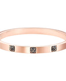 Swarovski Tactic Bangle: Rose-Gold & Black, 5497309
