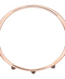 SWAROVSKI Tactic Bangle - Black & Rose-gold tone plated #5497309