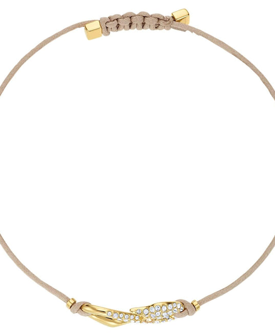 SWAROVSKI - Power Collection Hook Beige Medium Bracelet - Gray Brown #5508527