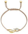 SWAROVSKI - Power Collection Hook Beige Medium Bracelet - Gray Brown #5508527