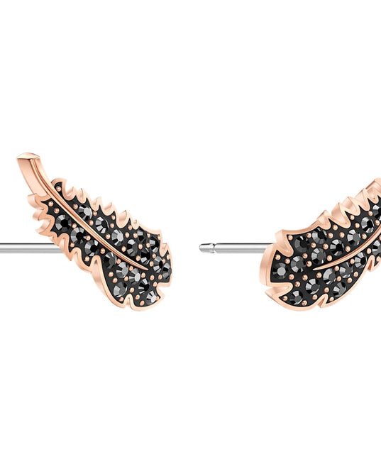 SWAROVSKI Naughty Pierced Earrings - Black #5509722