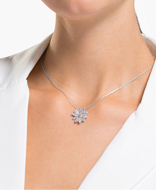 SWAROVSKI Eternal Flower Pendant -Yellow #5512662