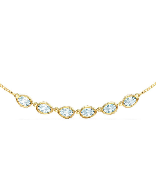 SWAROVSKI Shell Choker -White & Gold-tone plated #5512712