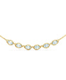 SWAROVSKI Shell Choker -White & Gold-tone plated #5512712