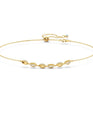 SWAROVSKI Shell Choker -White & Gold-tone plated #5512712