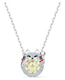 SWAROVSKI Sparkling Dance Cat Necklace Light - multi-colored #5515438