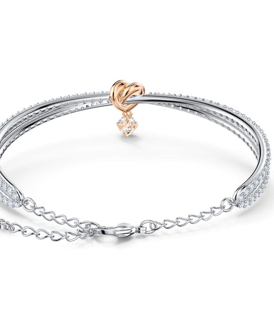 SWAROVSKI Lifelong Heart bangle - White #5516544
