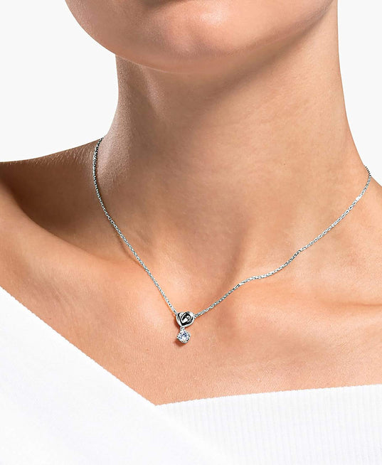 SWAROVSKI Lifelong Heart Pendant -White #5517928
