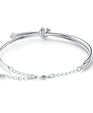 SWAROVSKI Lifelong Heart bangle - White #5517944