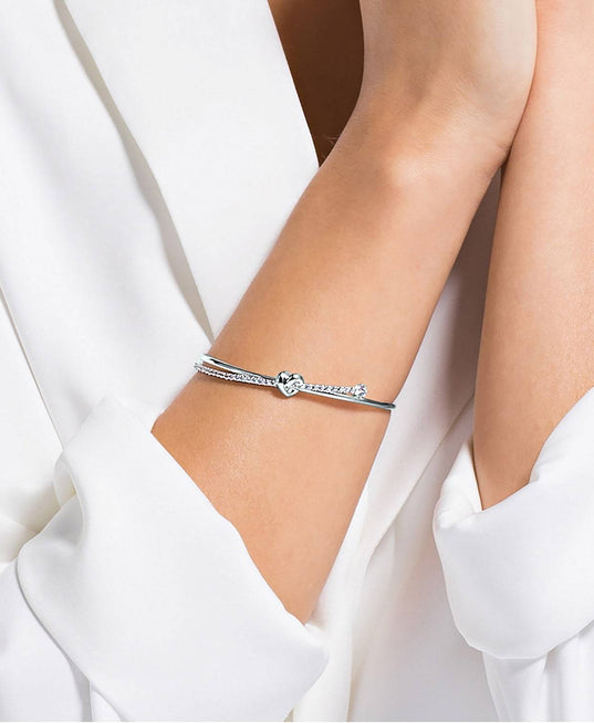 SWAROVSKI Lifelong Heart bangle - White #5517944