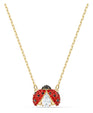 SWAROVSKI Swarovski Sparkling Dance Ladybug Necklace - Red & Gold-tone plated #5521787
