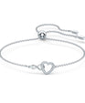 SWAROVSKI Infinity Heart Bracelet - White #5524421