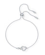 SWAROVSKI Infinity Heart Bracelet - White #5524421