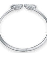 SWAROVSKI Dancing Swan bangle - White #5534850