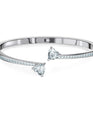 SWAROVSKI Attract Soul Heart Bangle â€“ White #5535354