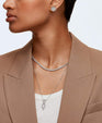 SWAROVSKI Infinity Necklace - White #5537966