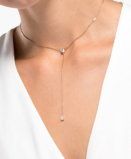 SWAROVSKI Attract Soul Y Necklace - White #5539007