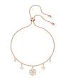 SWAROVSKI Magic Snowflake Bracelet - White & Rose Gold Tone Plated #5558186