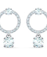 SWAROVSKI Attract Circular Earrings - White #5563278