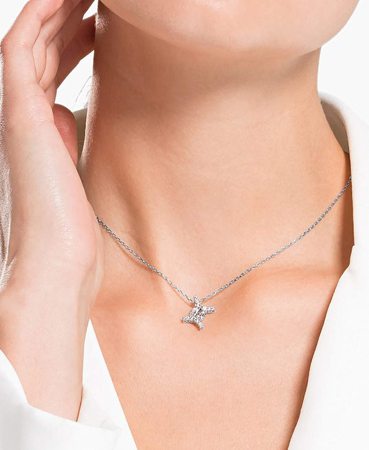 SWAROVSKI Zodiac II Gemini Pendant - White #5563893