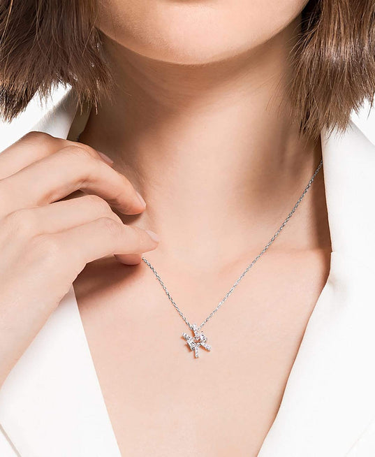 SWAROVSKI Zodiac II Pisces Pendant - White #5563896