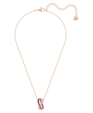 SWAROVSKI Twist pendant - Purple & Rose Gold Tone Plated #5563907