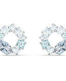 Swarovski Attract Circular Stud Earrings - Blue 5570943