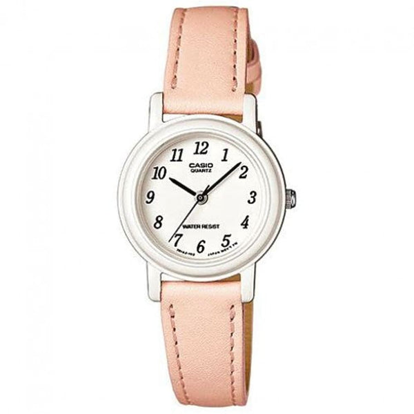 Casio POP Pink Leather Watch LQ-139L-4B2DF - View 1