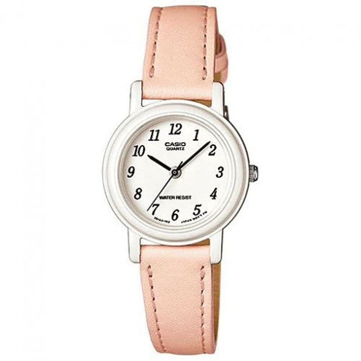 Casio POP Pink Leather Watch LQ-139L-4B2DF - View 1