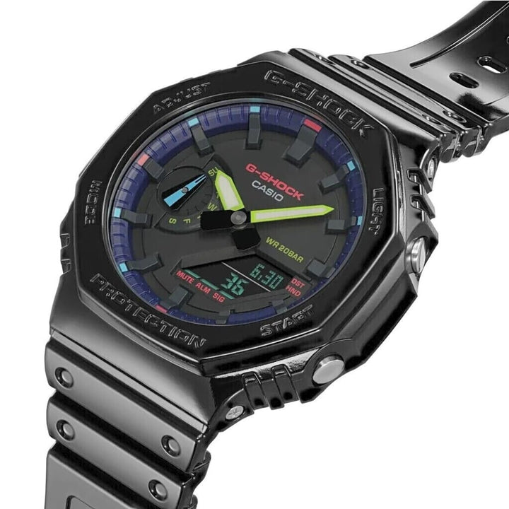 Casio G-Shock GA-2100RGB-1AER Virtual Rainbow Watch - View 2
