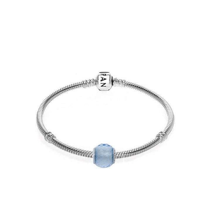 Pandora Blue Petite Facets Charm 791499SBQ - View 3