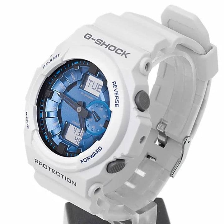 Casio G-Shock GA-150MF-7AER: The White Analog-Digital Powerhouse - View 3