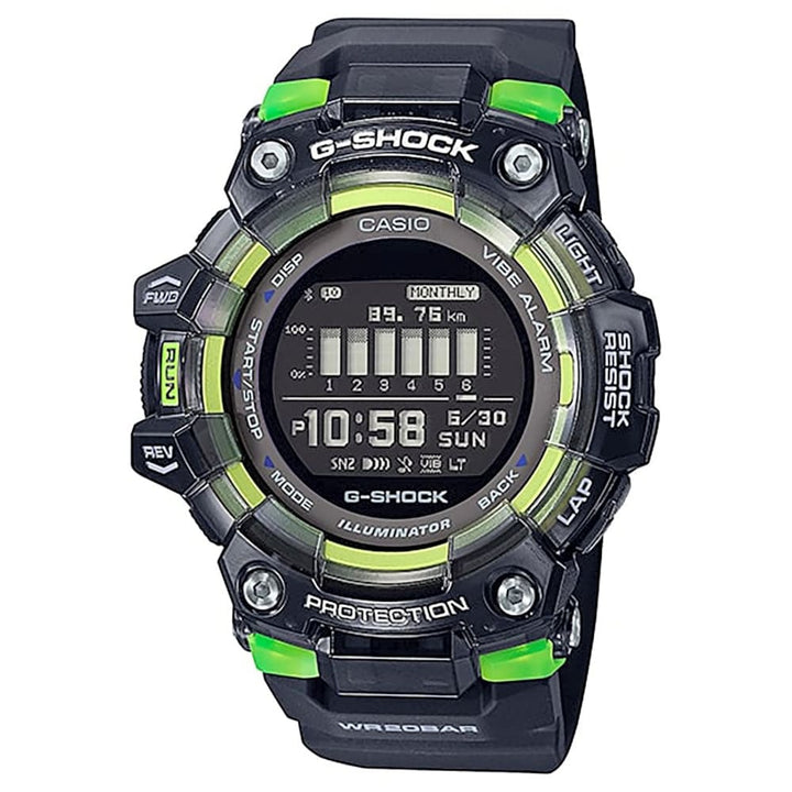 Casio G-Shock GBD-100SM-1ER Men's G-Squad Digital Sports Watch - View 1