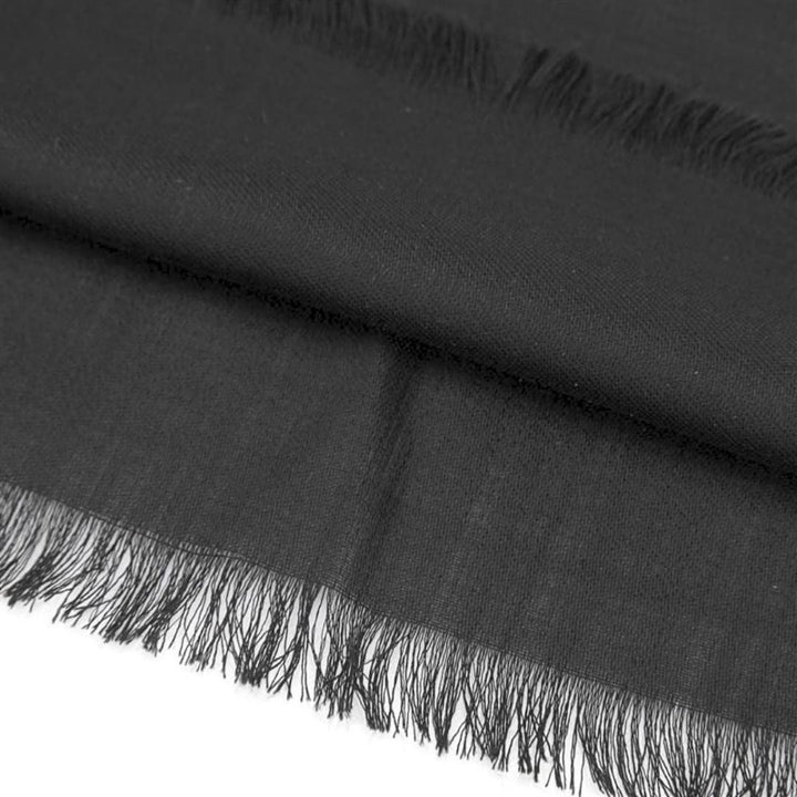 Gucci Black Wool-Silk Scarf 165904-3G646-1000 - View 3