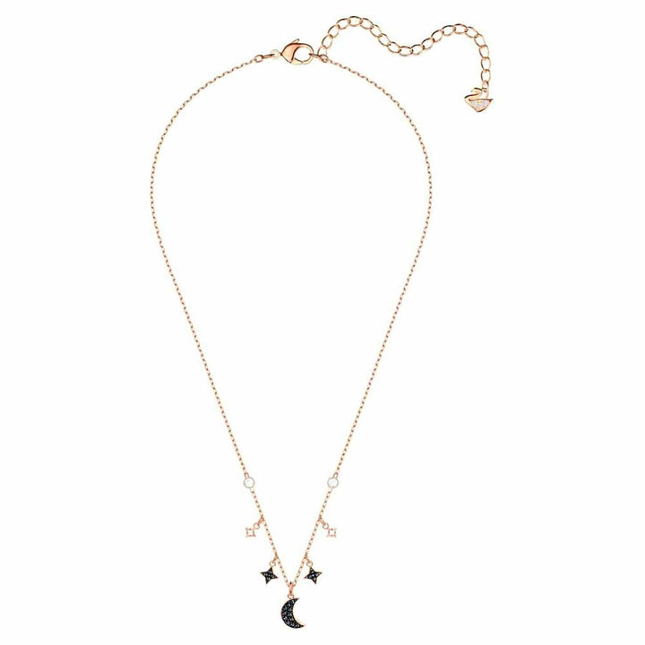 Swarovski Symbolic Moon Necklace - Black 5429737 - View 2