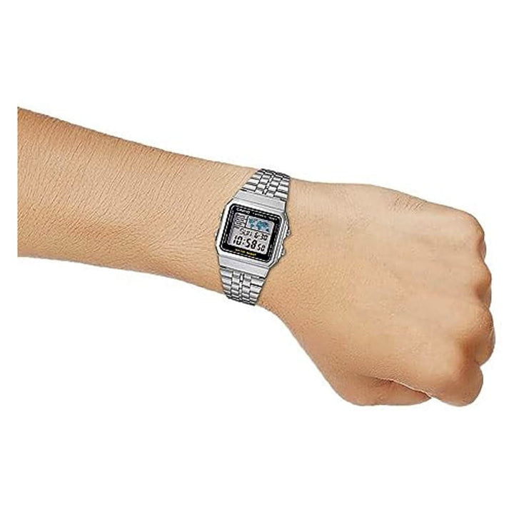 Casio Vintage A500WA-1DF Unisex Digital Watch - View 4
