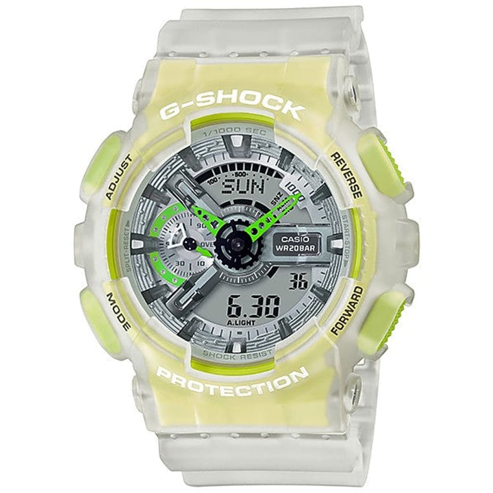 Casio G-Shock GA-110LS-7A Transparent Fluorescent Accent Watch - View 1