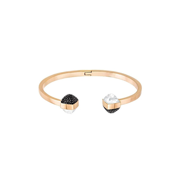 Swarovski Gold-Plated Black Crystal Bangle 5254011 - View 1