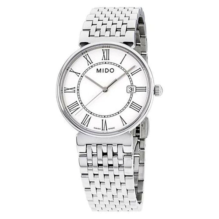 MIDO Belluna Stainless Steel White Dial Watch M11304261 - View 1