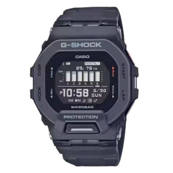 Casio G-Squad GBD-200-1DR Fitness Tracker Watch - View 1