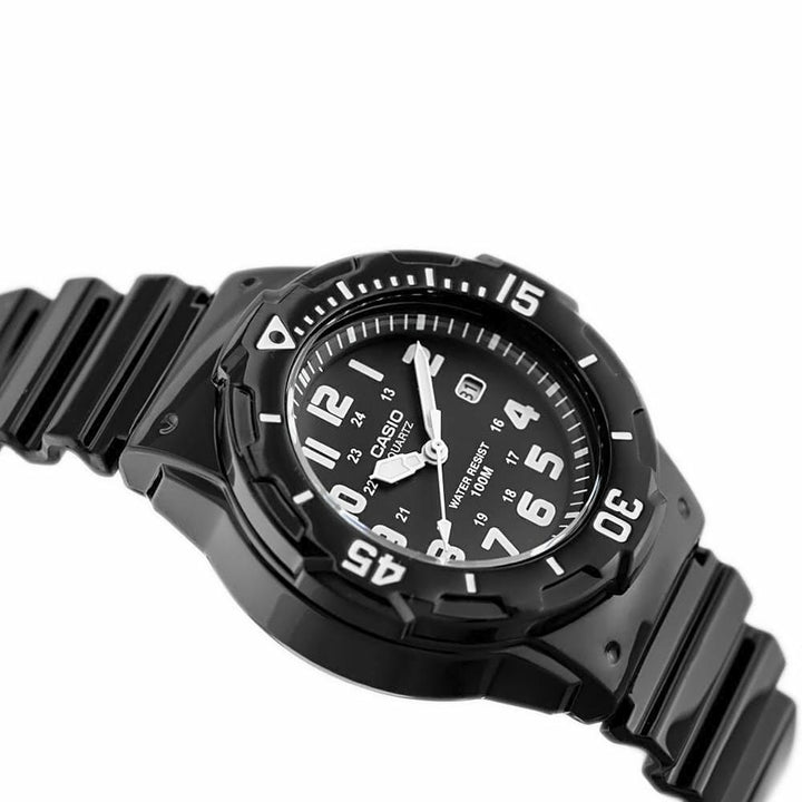Casio LRW-200H-1BVDF Women's Analog Watch with Black Resin Band - View 2