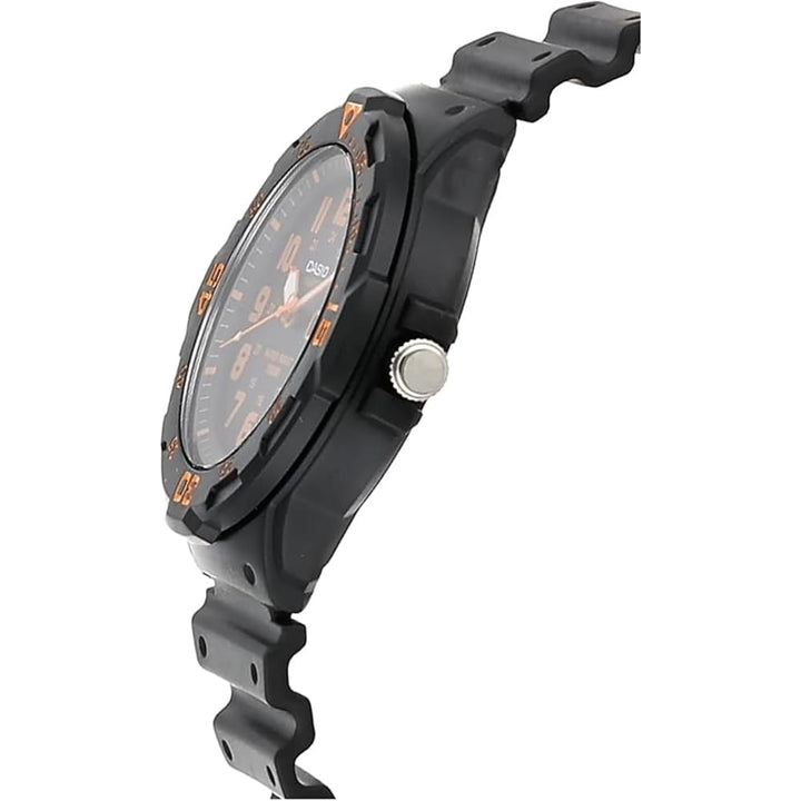 Casio MRW-200H-4BVDF Orange Accent Sport Watch - View 3