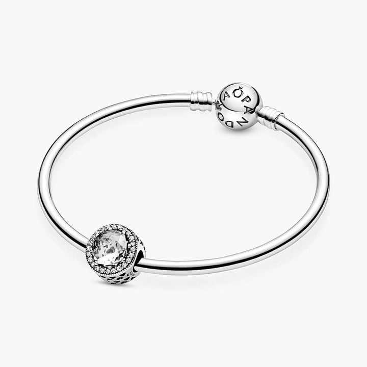 Pandora Sparkling Clear Charm 791725CZ - Add Dazzling Light to Your Bracelet - View 3