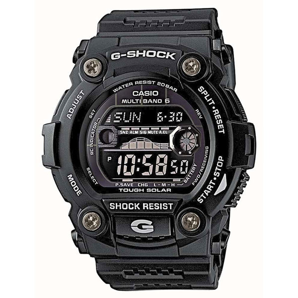 Casio G-Shock GW-7900B-1ER Black Tide Graph Digital Watch - View 1
