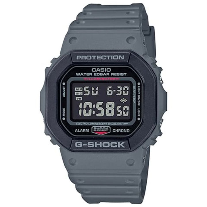 Casio G-Shock DW-5610SU-8ER Urban Gray Resin Digital Watch - View 1