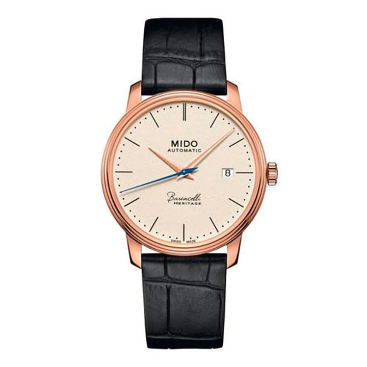 MIDO Baroncelli Heritage Lady Ivory Dial Watch M0272073626000 - View 1