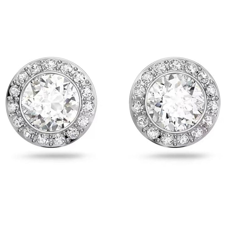 Swarovski Angelic Stud Earrings 1081942: Rhodium-Plated Radiance - View 1