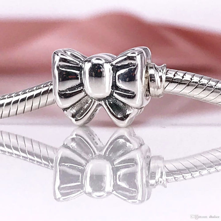Pandora Bow Charm 791204 Sterling Silver Jewelry - View 3