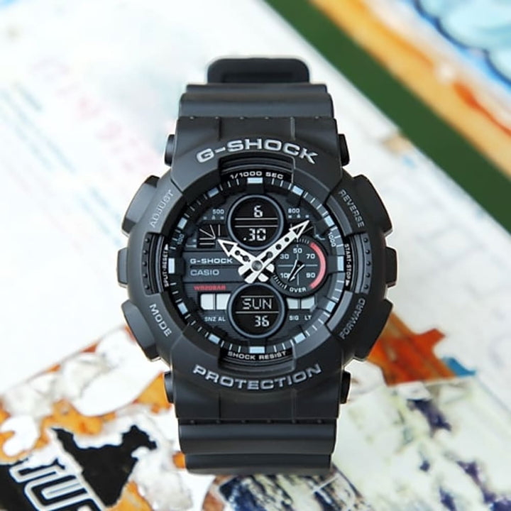 Casio G-Shock GA-140-1A1ER Bold Analog-Digital Watch - View 4