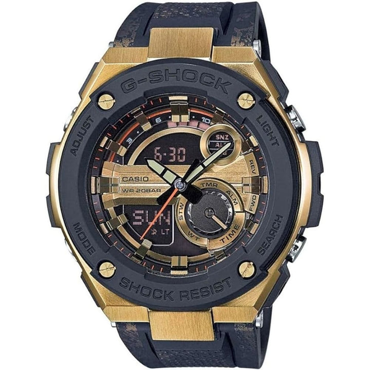 Casio G-Shock GST-200CP-9ADR Gold Accented Analog-Digital Watch - View 1